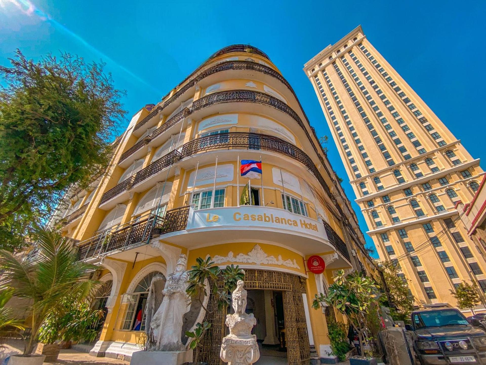 Le Casablanca Hotel Phnom Penh Esterno foto